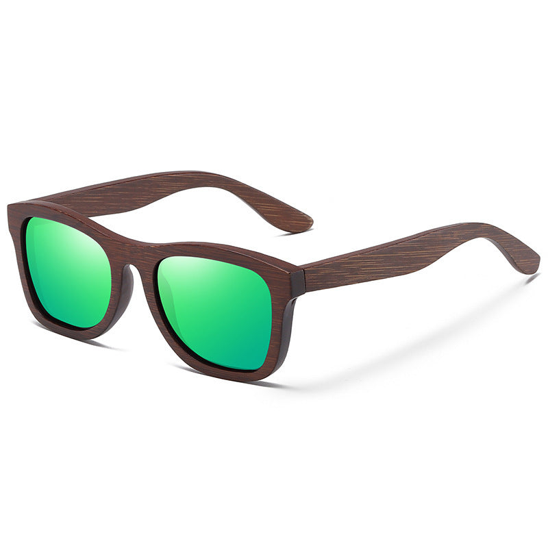 😎Eco-Shades - Retro Bamboo Sunglasses. Sleek & Sustainable Shades