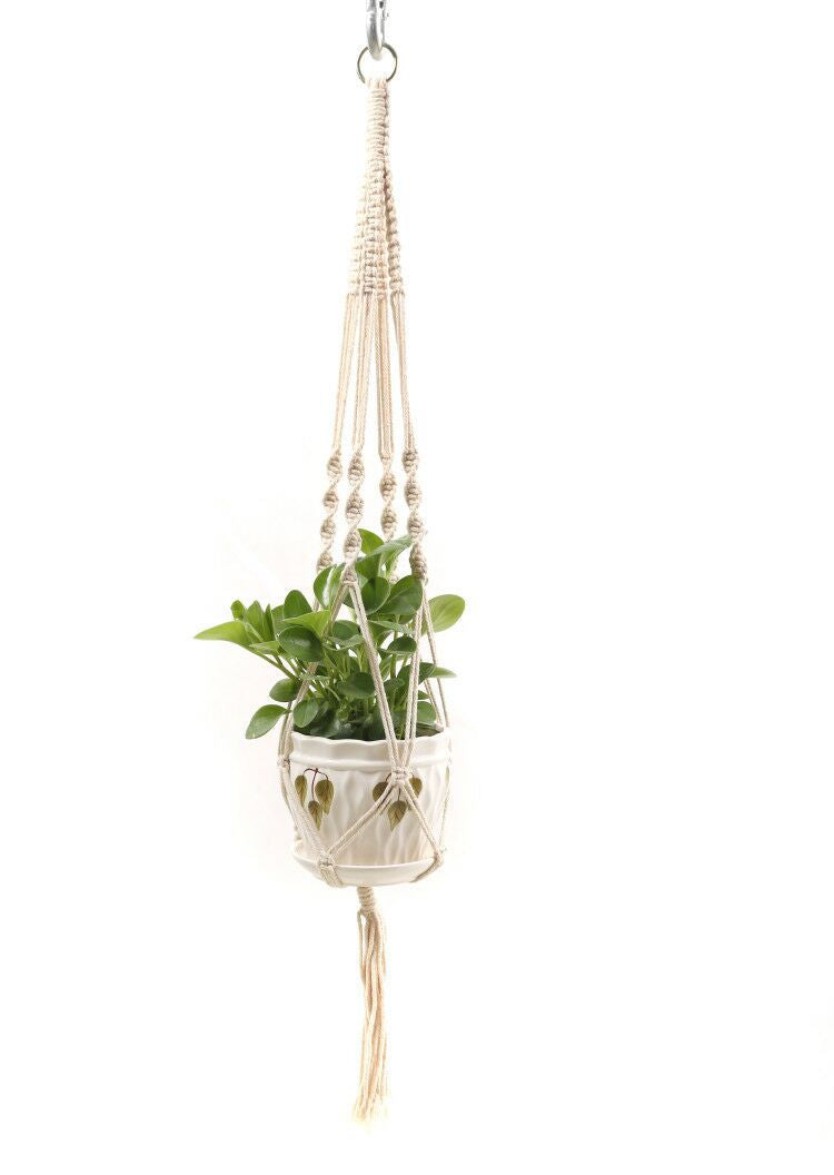 Handmade Rope Plant Hanger | Samaya Eco Goods