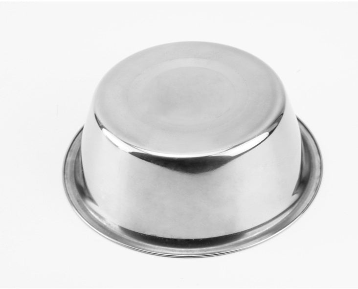 Stainless steel pet feeding bowl