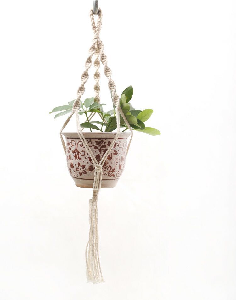 Handmade Rope Plant Hanger | Samaya Eco Goods
