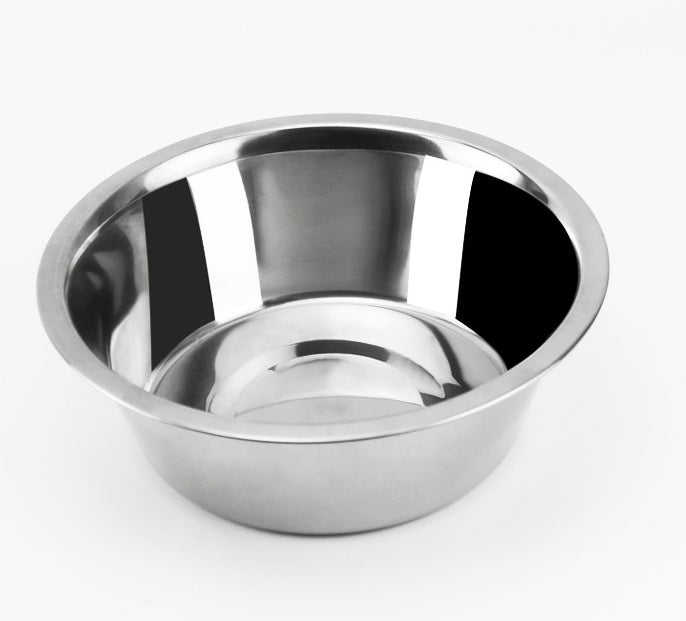 Stainless steel pet feeding bowl