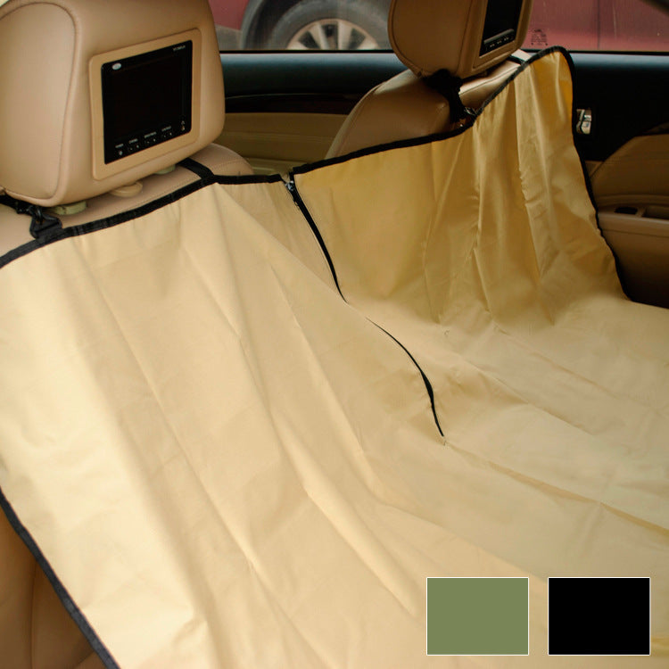 Reusable dog car mat for travel and everyday car rides