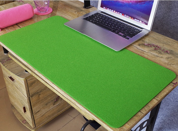 Minimal felt desk mat