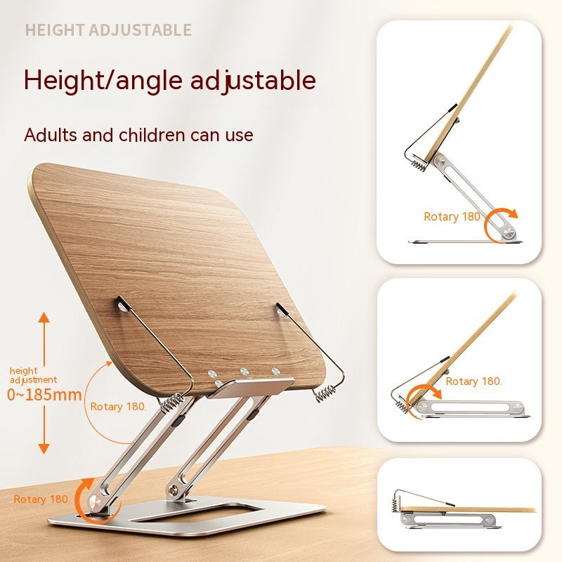 Eco-Fold - Wooden Reading Rack/Folding Laptop Stand