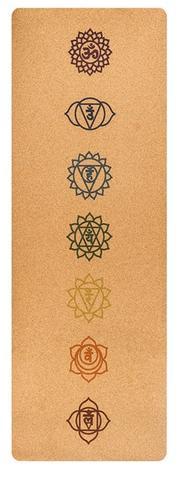 7 Chakra Cork Yoga Mat