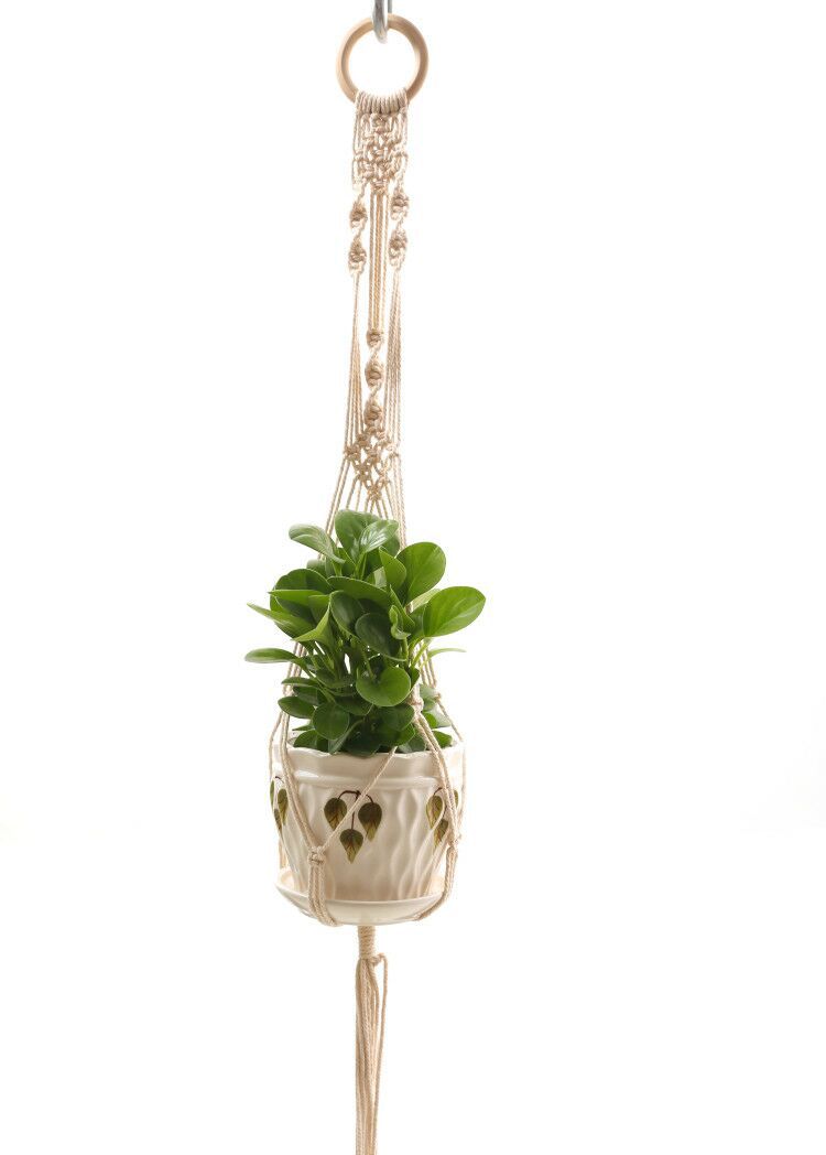 Handmade Rope Plant Hanger | Samaya Eco Goods