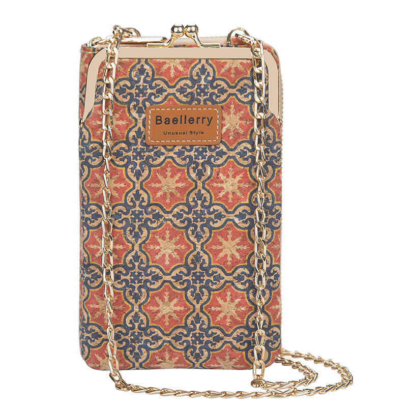 👜Eco-Cork long wallet for women – Sleek Natural Cork, Sustainable Everyday Style