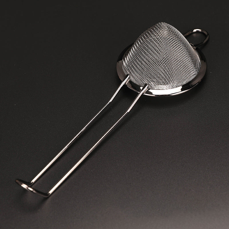 Stainless steel strainer spoon for everyday kitchen use