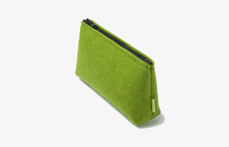 Wool felt cable organiser pouch