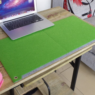 Minimal felt desk mat