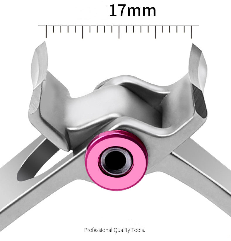 Stainless steel nail clipper for everyday grooming