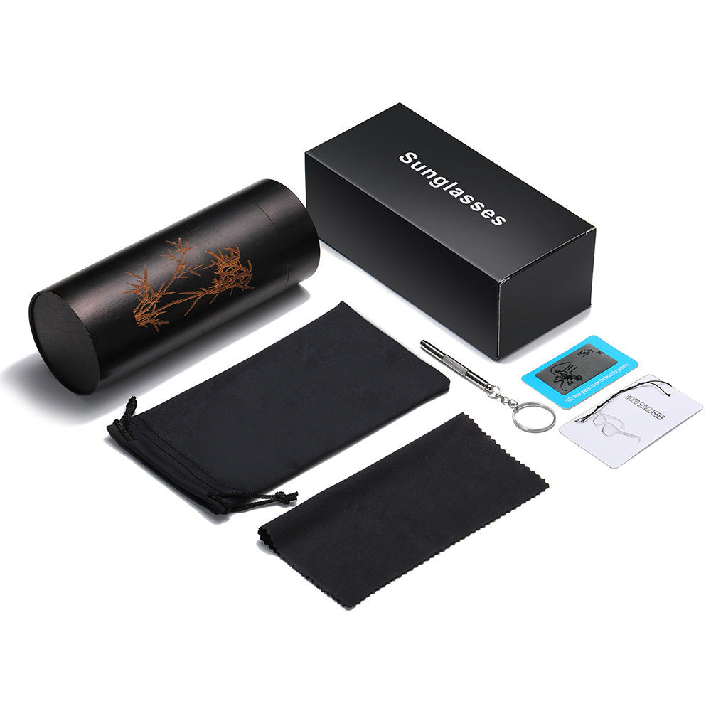 😎Eco-Shades - Retro Bamboo Sunglasses. Sleek & Sustainable Shades