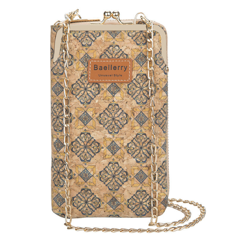 👜Eco-Cork long wallet for women – Sleek Natural Cork, Sustainable Everyday Style