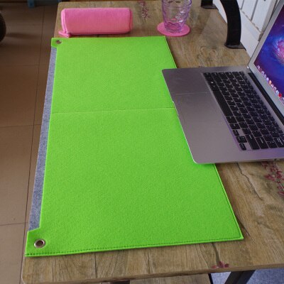 Minimal felt desk mat
