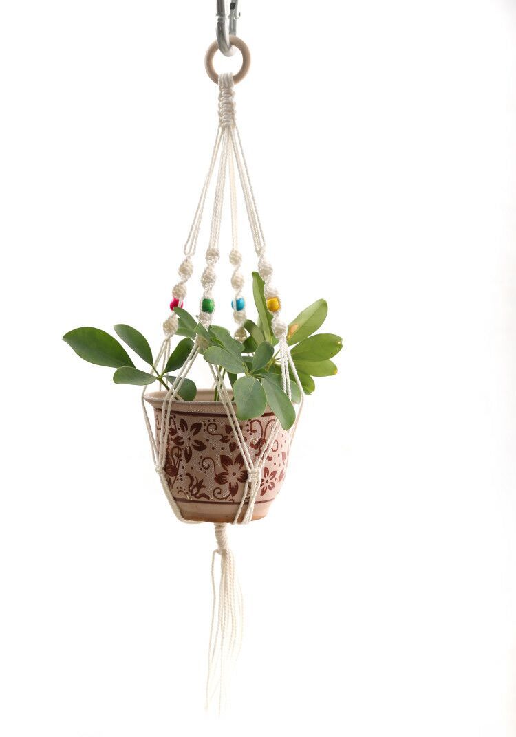 Handmade Rope Plant Hanger | Samaya Eco Goods