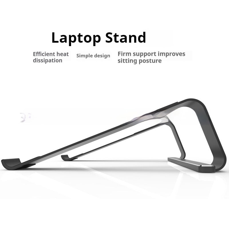 Minimal metal laptop stand