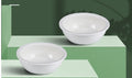 Ceramic pet feeding bowls set