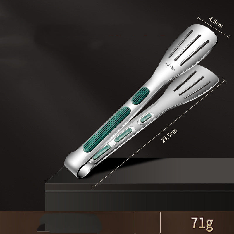 304 stainless steel kitchen tongs for cooking and serving food