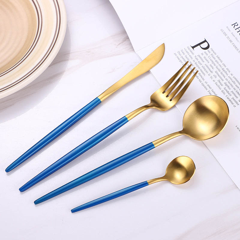 Stainless steel spoon set for everyday dining (set of 4)