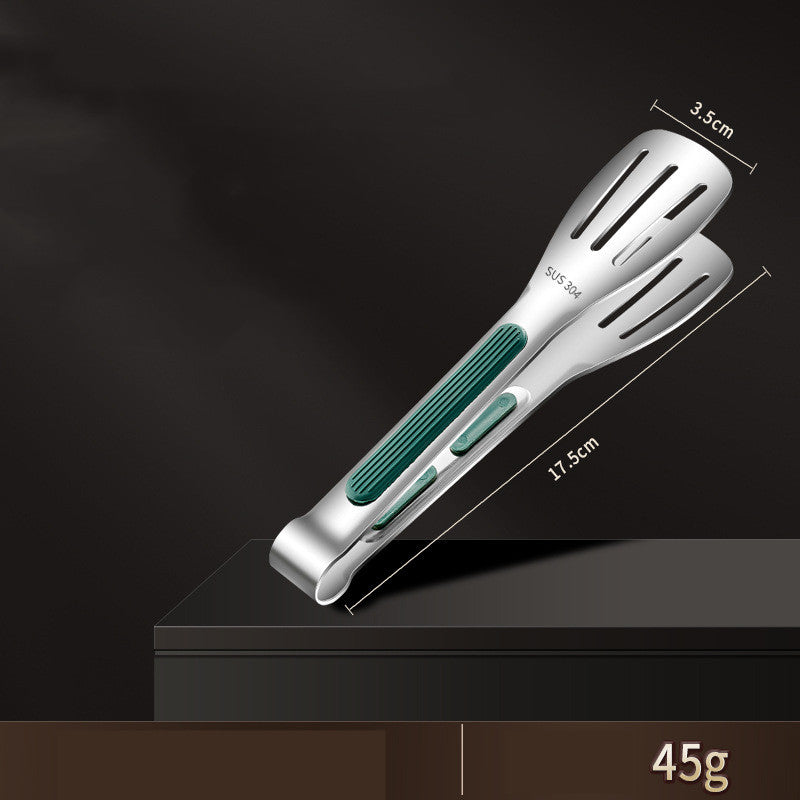 304 stainless steel kitchen tongs for cooking and serving food