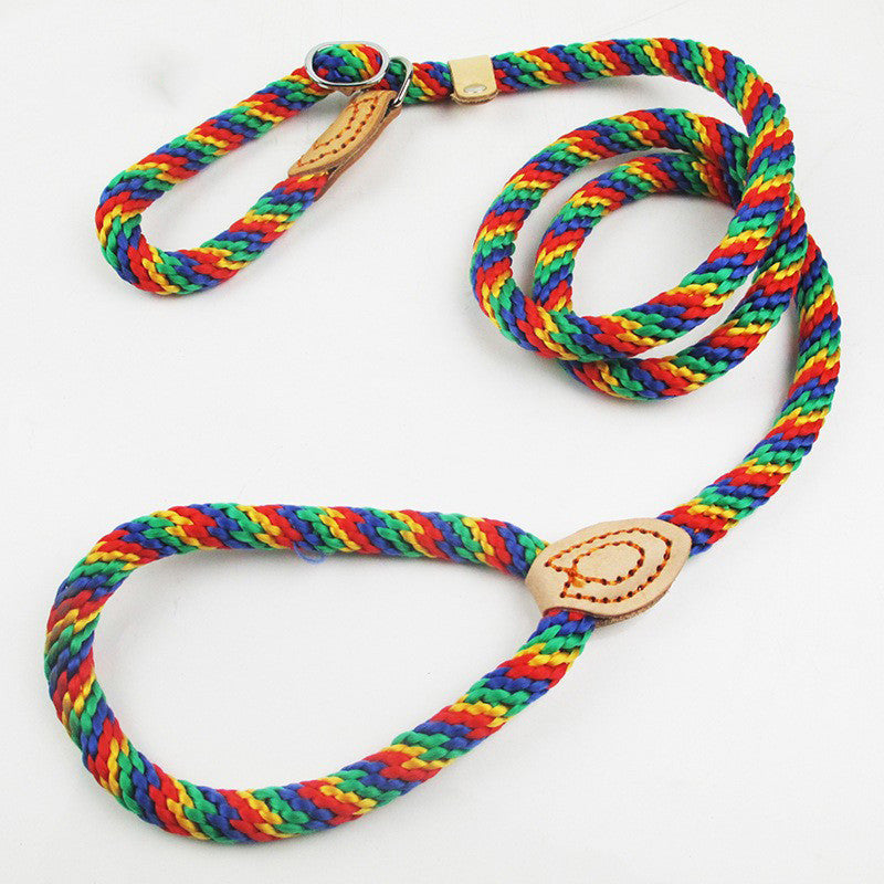 Hemp rope dog leash