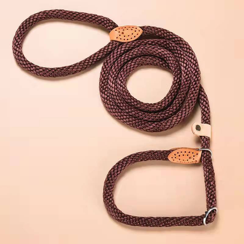 Hemp rope dog leash