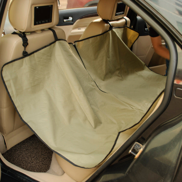 Reusable dog car mat for travel and everyday car rides