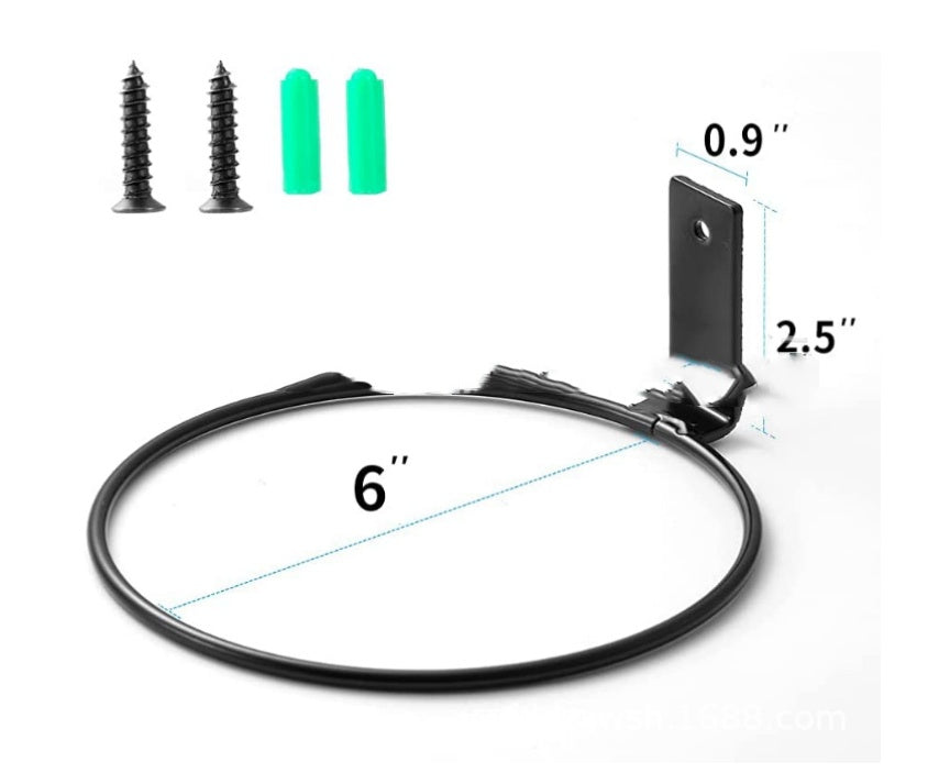 Metal wall mounted plant hook