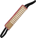 Jute dog tug toy for interactive training play