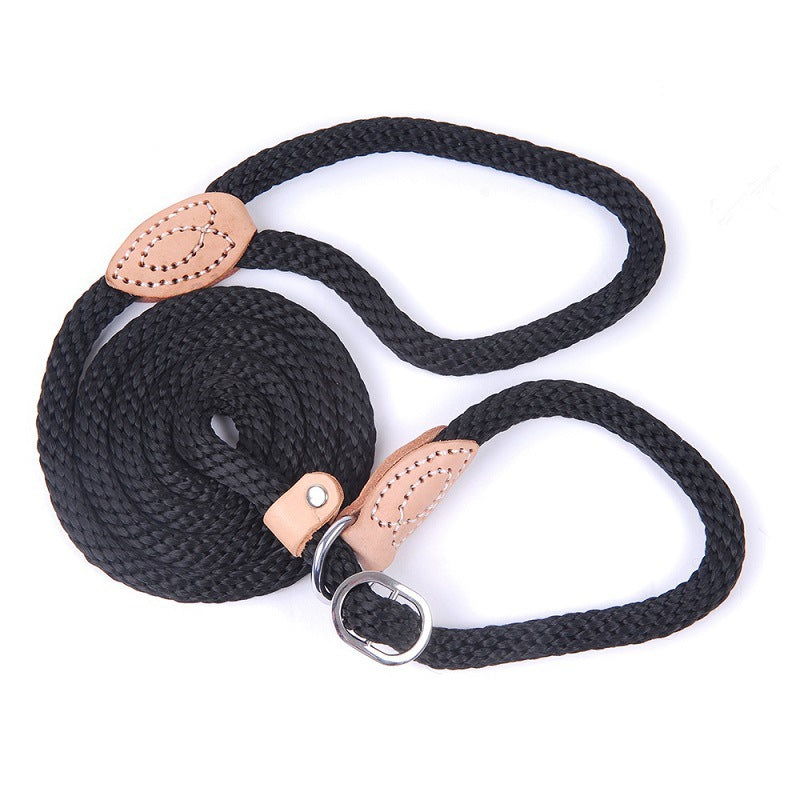 Hemp rope dog leash