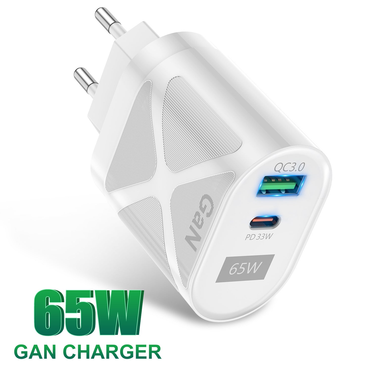 65W GaN fast charging adapter