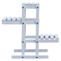 Wooden multi-layer plant stand