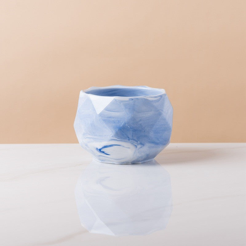 Scandinavian ceramic succulent planter