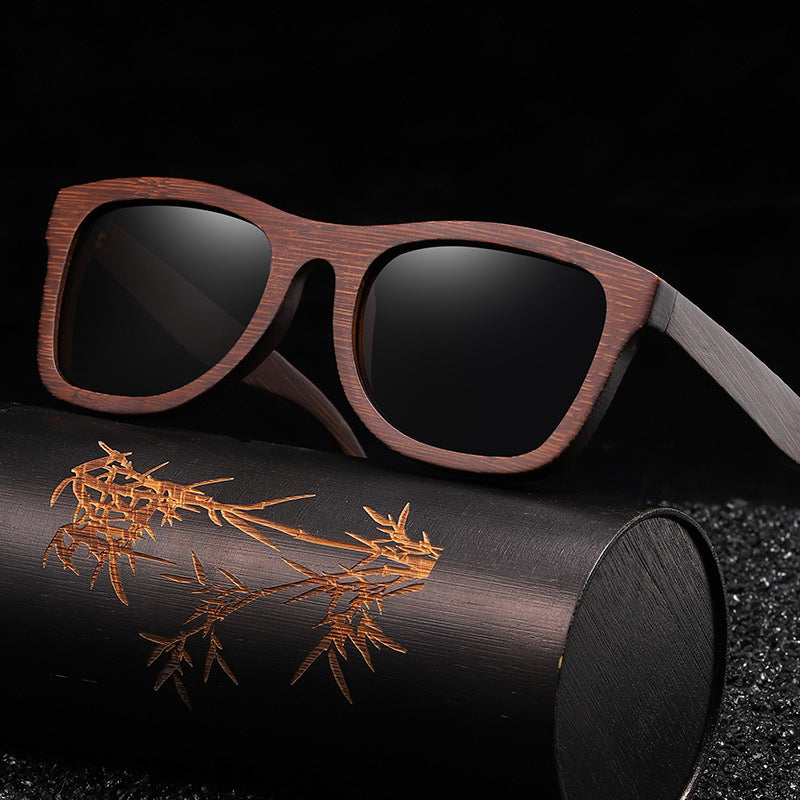 😎Eco-Shades - Retro Bamboo Sunglasses. Sleek & Sustainable Shades