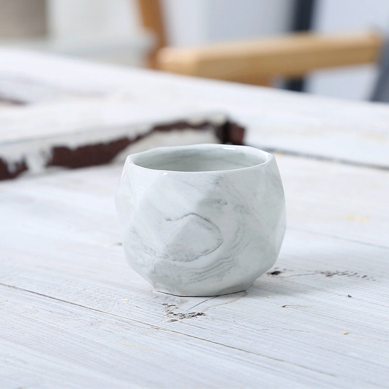 Scandinavian ceramic succulent planter