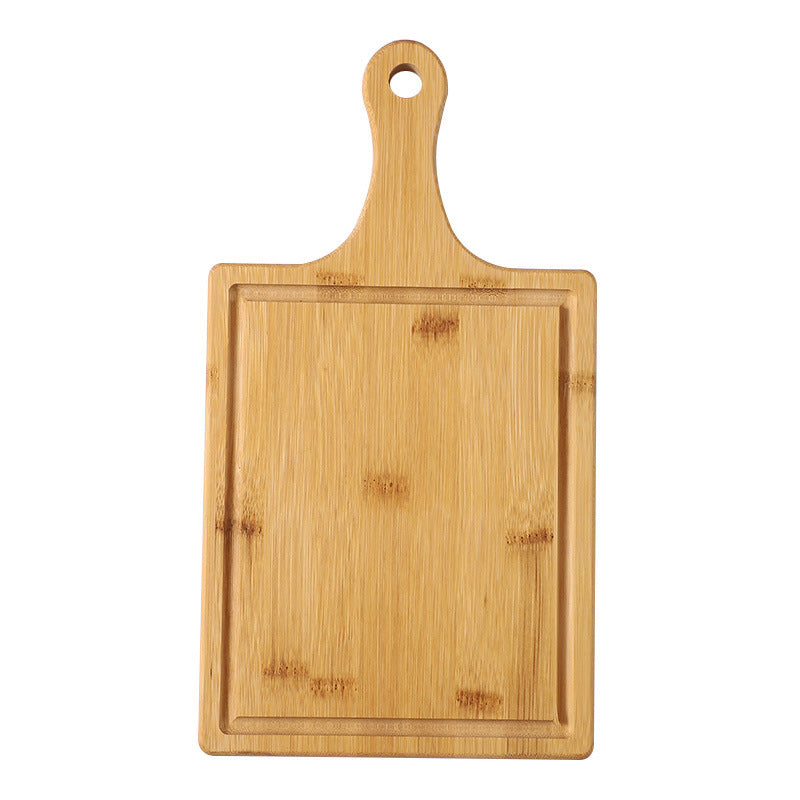 Bamboo serving and utility tray for everyday home use