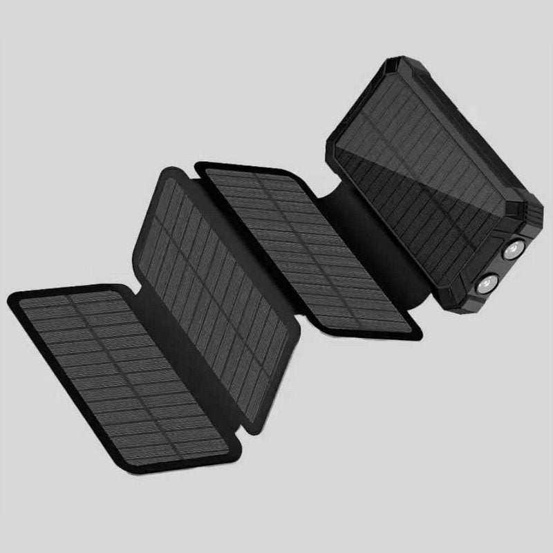☀️ Eco-Solar Power Bank: Portable Charger with Built-In Solar Panel.