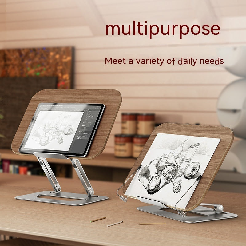 Eco-Fold - Wooden Reading Rack/Folding Laptop Stand