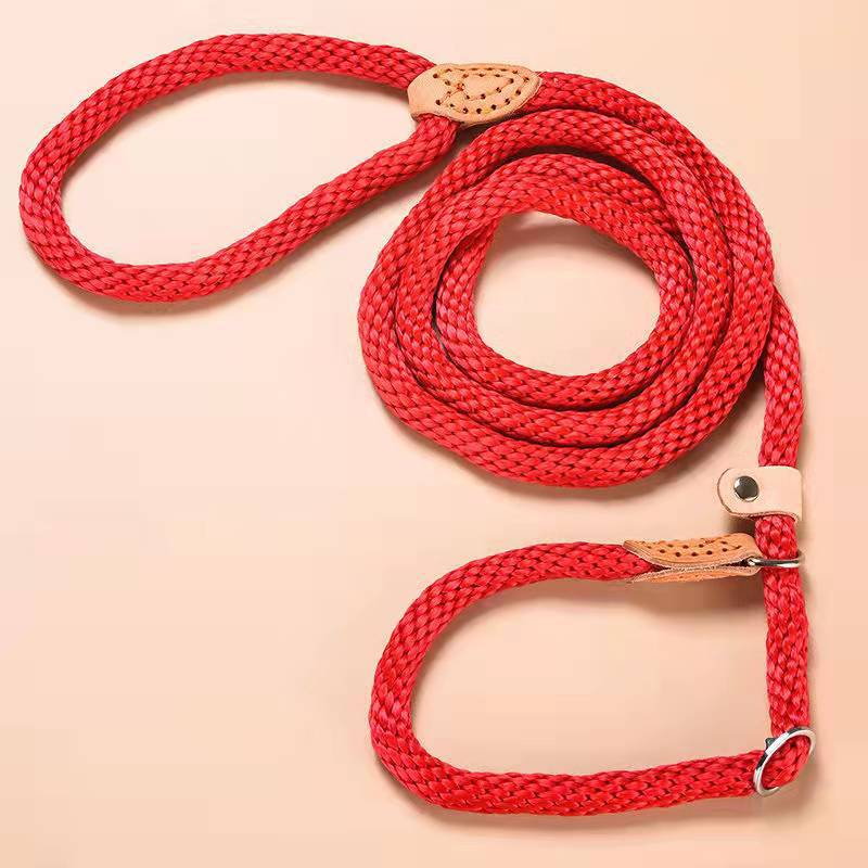 Hemp rope dog leash