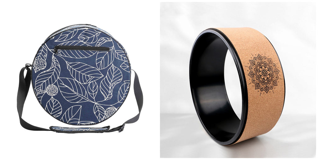 Eco-Yoga Wheel 1 - Cork Rubber Yoga Wheel