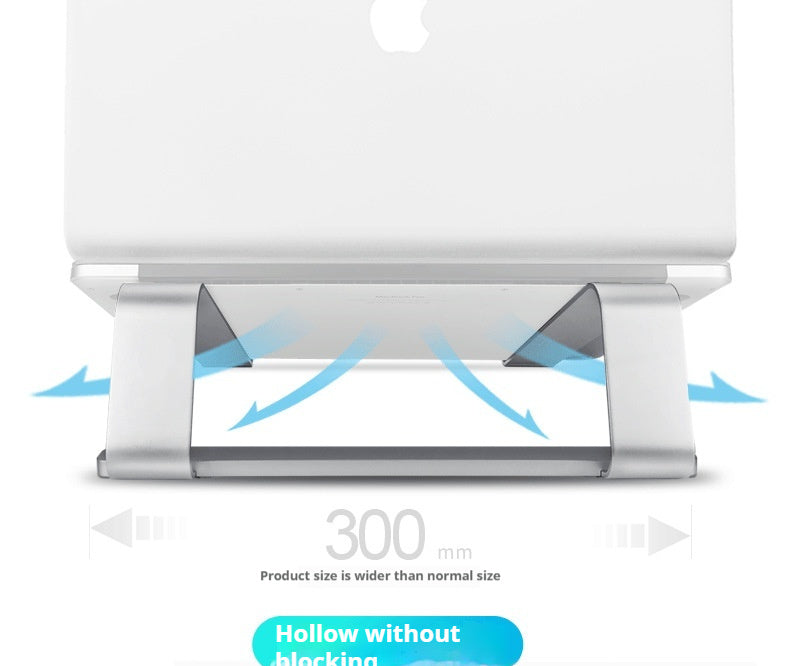 Minimal metal laptop stand