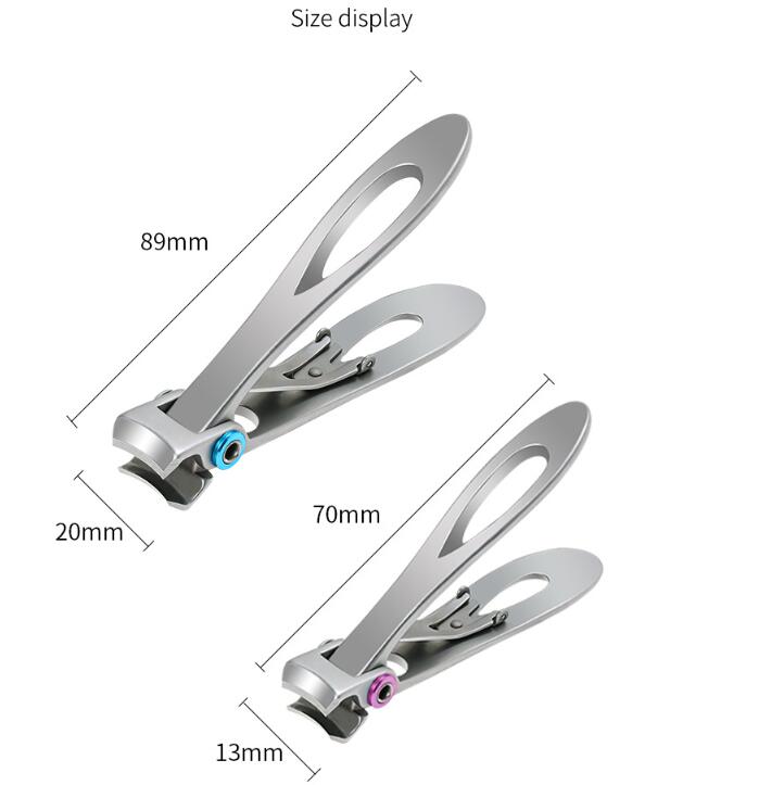 Stainless steel nail clipper for everyday grooming