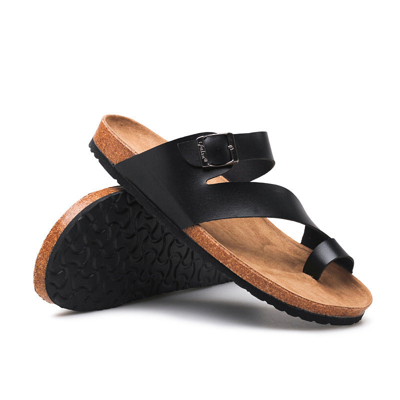 Eco-Slippers - Fashion Couple Cork Slippers Men