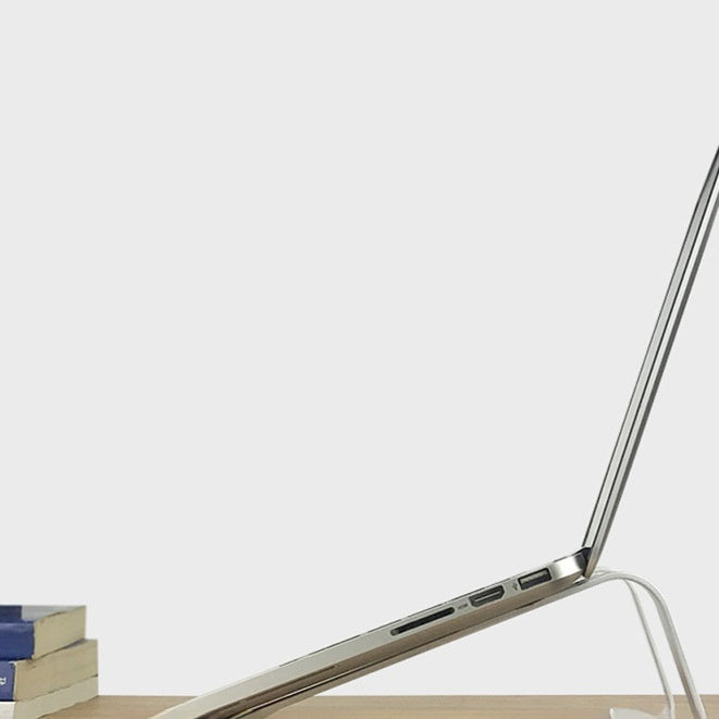 Minimal metal laptop stand